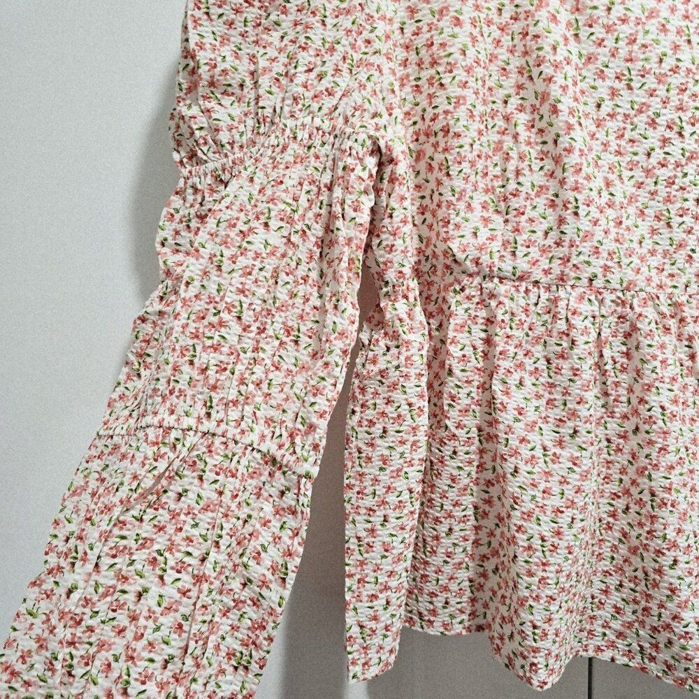 NWT Tuckernuck Hyacinth‎ House - XXL - Women's Clemons Long Sleeve Puff Blouse - Picture 2 of 5